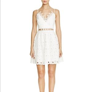 Lucy Paris Cutout Lace Dress